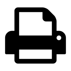 Gui Print Outline Svg File, Free Vectors File